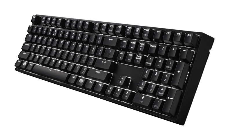 Gaming Keyboard Cooler Master MasterKeys Pro L White Mechanical 131017 